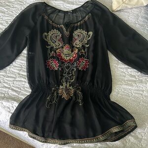 Ladies embroidered Tunic